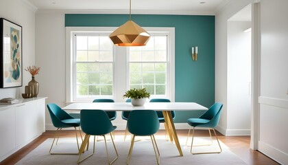 Photo interior modern design room 3d illustration