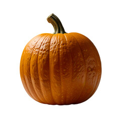 A pumpkin Isolated on a transparent background. Ai generative