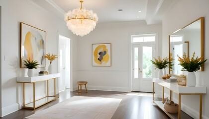 Photo interior modern design room 3d illustration