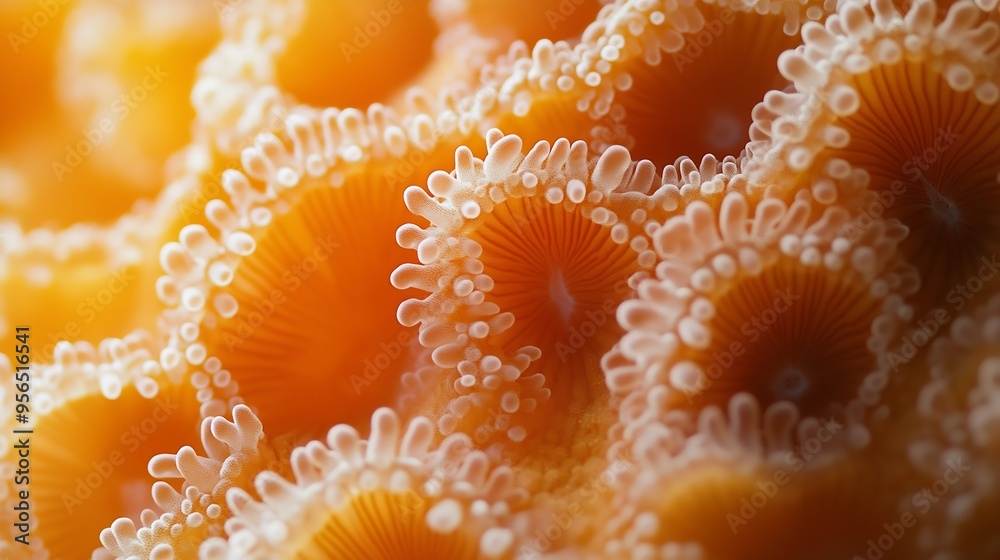 Poster coral texture underwater background reef abstract sea : Generative AI