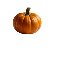 Obraz premium A pumpkin Isolated on a transparent background. Ai generative