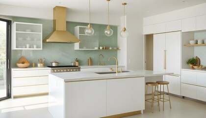 Photo interior modern design room 3d illustration