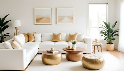 Photo interior modern design room 3d illustration