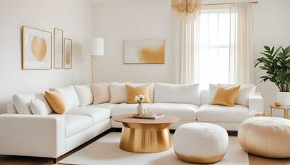 Photo interior modern design room 3d illustration