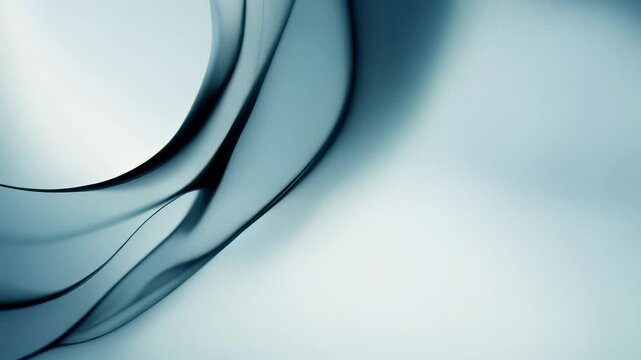 Abstract Blue Wave Background Design