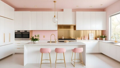 Fototapeta premium Photo interior modern design room 3d illustration