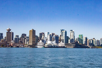 skyline of vancouver