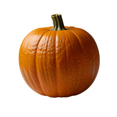 A pumpkin Isolated on a transparent background. Ai generative
