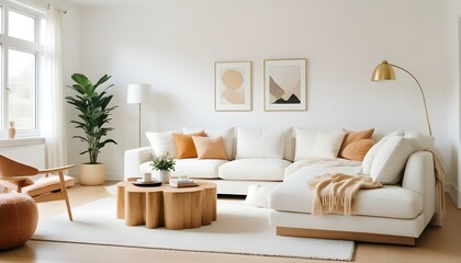 Photo interior modern design room 3d illustration