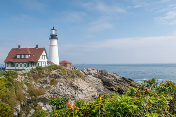 Portland Head Light House 1791 Cape Elizabeth Maine, Lighthouse