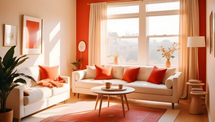 Photo interior modern design room 3d illustration