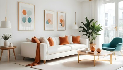 Photo interior modern design room 3d illustration