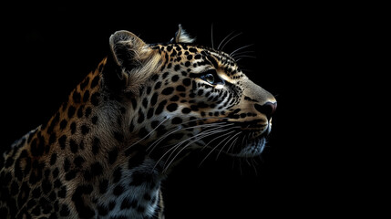 Obraz premium portrait of a leopard 