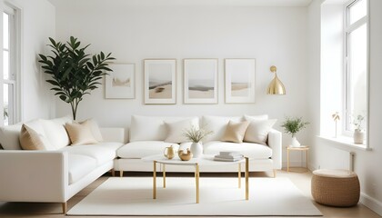 Photo interior modern design room 3d illustration