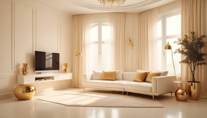 Photo interior modern design room 3d illustration
