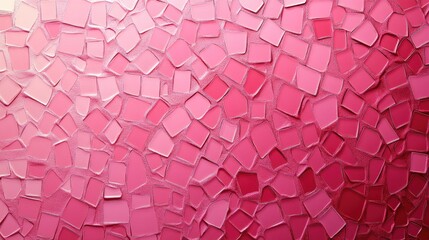 Pink mosaic abstract background