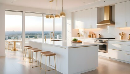 Photo interior modern design room 3d illustration
