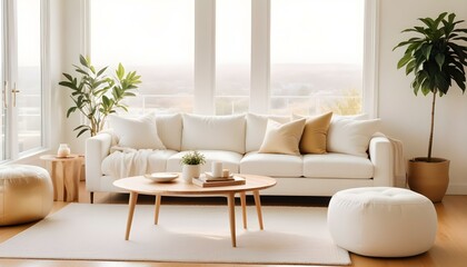 Photo interior modern design room 3d illustration