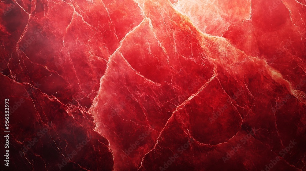 Poster red marble pattern texture use as background with blank space for design red brown marble texture for luxury concept background abstract marble texture natural patterns for design red  : Generative AI