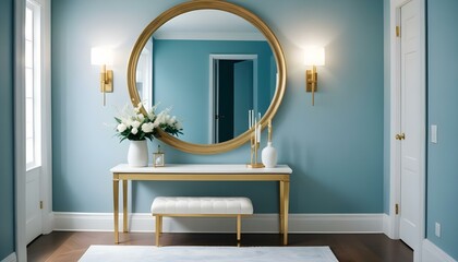 Photo interior modern design room 3d illustration