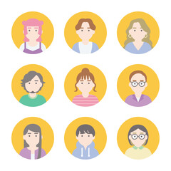 人物 アイコン セット