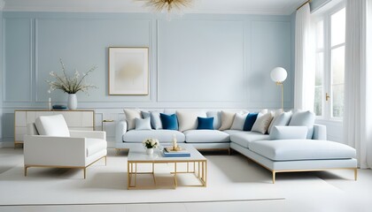 Photo interior modern design room 3d illustration