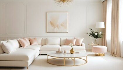 Photo interior modern design room 3d illustration