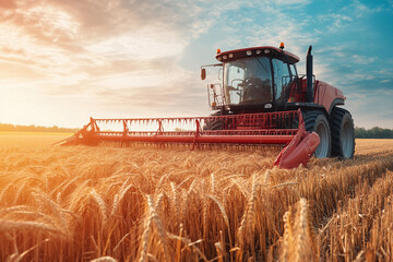 Obraz premium Happy person gathering harvest bounty fall summer season, farmland marsh garden Generative AI