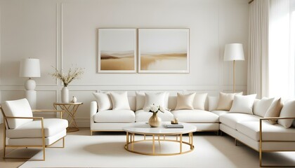 Photo interior modern design room 3d illustration