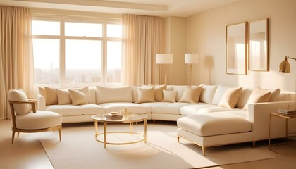 Fototapeta premium Photo interior modern design room 3d illustration