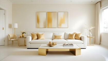 Fototapeta premium Photo interior modern design room 3d illustration