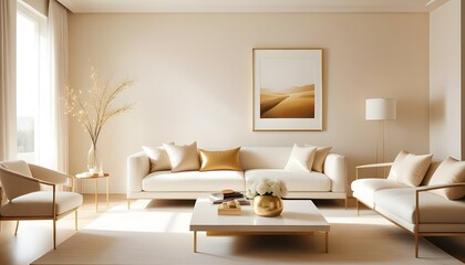 Photo interior modern design room 3d illustration