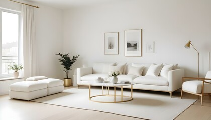 Photo interior modern design room 3d illustration