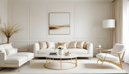 Photo interior modern design room 3d illustration