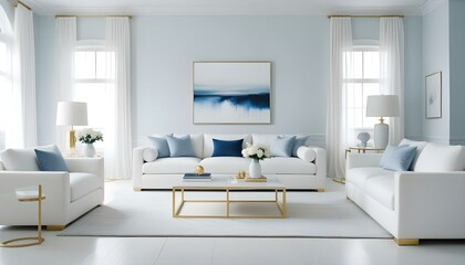 Photo interior modern design room 3d illustration