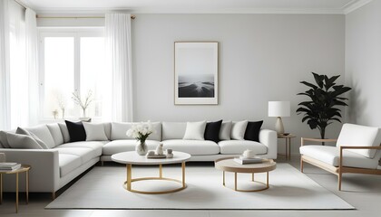 Photo interior modern design room 3d illustration