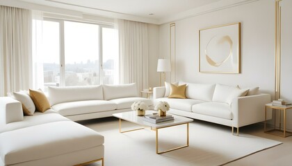 Photo interior modern design room 3d illustration