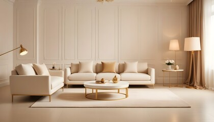 Photo interior modern design room 3d illustration