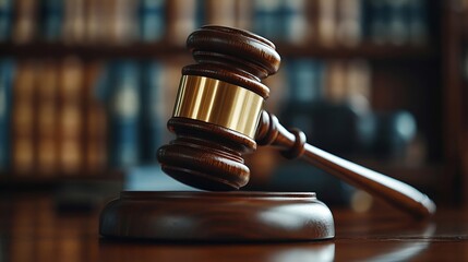 Judge auction and real estate conceptgavel justice hammer and House model real estate law taxes and profits to invest in real estate and home buying concept of legal education : Generative AI