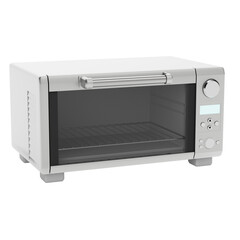 small toaster oven isolated