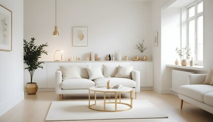 Photo interior modern design room 3d illustration