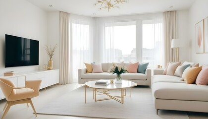 Photo interior modern design room 3d illustration