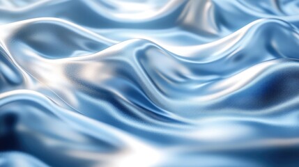 Obraz premium Silk waves, abstraction of delicate lines