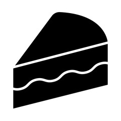 Cake Slice glyph icon