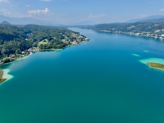 Naklejka premium Pörtschach / Dellach