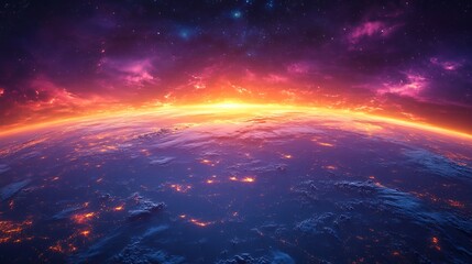 Mind map illustrating structure of the Earth's atmosphere from the troposphere to the exosphere