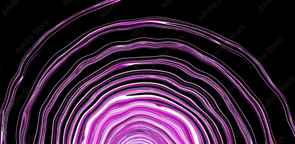 Poster abstract blue and purple dynamic background. futuristic vivd neon swirl lines. light effect.