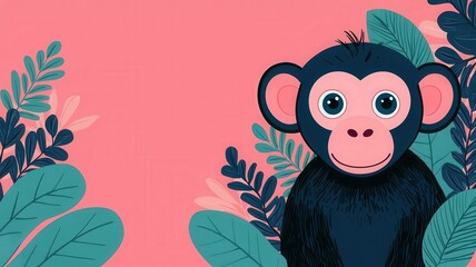 Monkeypox prevention, cross-border health measures, flat design illustration