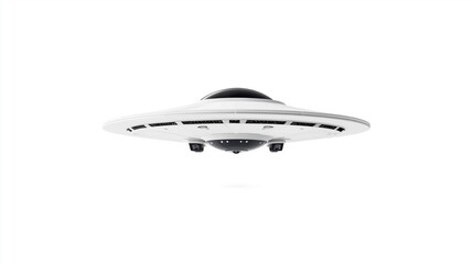 Fototapeta premium Alien UFO - Unidentified Flying Object - Clipping Path Included