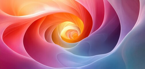 A vibrant swirl of colors creating a mesmerizing abstract pattern, perfect for artistic projects 